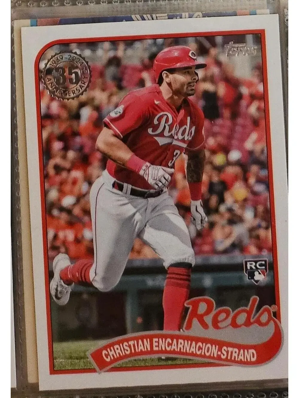 Christian Encarnacion-Strand (RC) 2024 Topps #89B-65 1989 Topps Baseball 35th